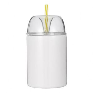 12oz 24oz Dome Lid Tumbler Blank Sublimation Snow Globe Style with Straw for <b>Kids</b> Crafts - Product Image 6