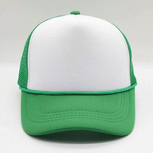 Gorra de béisbol con logo personalizado al por mayor de fábrica, gorra trucker de malla frontal de espuma de color liso con cuerda, característica de tela común - Product Image 1