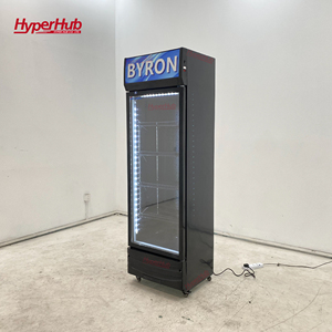 Enfriador Vertical con Marca Personalizada |   Refrigerador con Puerta de Vidrio para Cerveza y Bebidas, Suministro de Fábrica OEM, LC-380-570-52 - Product Image 4