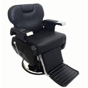 Equipo profesional de mobiliario vintage de alta resistencia para salón de belleza, silla de barbero con bomba hidráulica de cuero para hombres, suministros para barbería. - Product Image 4