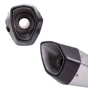 Silenciador de Escape Universal para Motocicleta de 51MM con DB Killer para CBR300R GSXR600 CB750 Hornet ZX4RR <span class=keywords><strong>MT07</strong></span> - Product Image 6