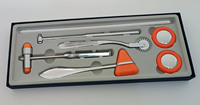 Kit professionnel de marteaux réflexes neurologiques, kit de diagnostic médical avec marteau de percussion et diapason pour usage clinique et domestique
