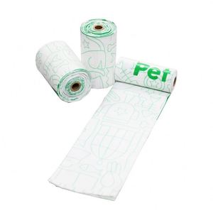 Custom Leak-proof Bio Degradable Dog Eco Friendly <b>Compostable</b> Biodegradable Poop <b>Bags</b> for Pet Poop - Product Image 1