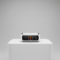 Mini Proyector Inteligente Android 13 Inalámbrico 3D con Enfoque Automático LED Pico FHD 4K, Batería Integrada, para Ventanas, Video, Conferencias y Hogar