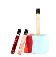 Vente en gros mini flacon en verre de 50ml/100ml pour Tequila long tube en verre avec couvercle en alun à vis bouteille d'alcool de spiritueux vide