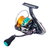 Lurekiller moulinet de pêche en carbone Sephia LT 2500S/3000S bobine peu profonde 8 + 1BB moulinet de pêche au leurre à longue portée Double poignée