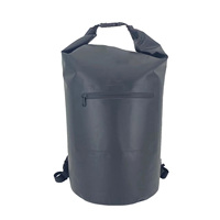 Bolsa impermeable de PVC para deportes al aire libre, saco seco de 30L con logotipo personalizado, para playa