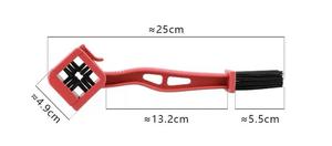 Nouvelle brosse à chaîne de vélo, brosse de nettoyage de chaîne de moto à tête carrée, accessoires de cyclisme en gros - Product Image 2