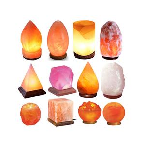 Lampe à sel himayen en en cristal naturel, sculptée à la main, diy, vente en gros, - Product Image 1