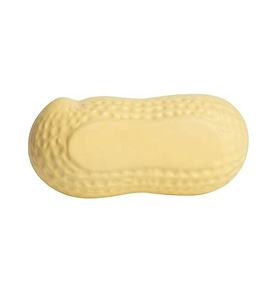 Balle anti-stress en forme d'arachide végétale en mousse PU avec logo personnalisé - Product Image 3