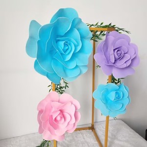 Flores Gigantes de Rosa Artificial em PE Feitas à Mão, Leves, Modernas, para Eventos, Festas, Casamentos, Presentes para o Dia das Mães, Dia dos Namorados, Natal - Product Image 2