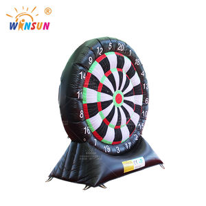 Tablero <span class=keywords><strong>de</strong></span> dardos <span class=keywords><strong>de</strong></span> fútbol azul inflable inflado <span class=keywords><strong>de</strong></span> producción Winsun, tablero <span class=keywords><strong>de</strong></span> dardos <span class=keywords><strong>de</strong></span> fútbol inflable con bola <span class=keywords><strong>de</strong></span> velcro - Product Image 6