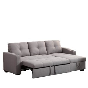 Sofá cama de terciopelo giratorio de calidad superior, muebles <span class=keywords><strong>c</strong></span>ómodos convertibles populares del mercado nórdico con <span class=keywords><strong>precio</strong></span> razonable - Product Image 4