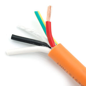 Kabel ho5bq-<span class=keywords><strong>f</strong></span> Pur 2x0.75 3x1.5 3x2.5 4g1.5 h05bq-<span class=keywords><strong>f</strong></span> <span class=keywords><strong>h07bq</strong></span> <span class=keywords><strong>f</strong></span> oranye kabel daya listrik - Product Image 3