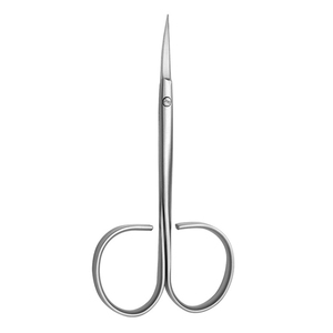 Tijera de uñas súper afilada para cutícula, recortadora de pestañas postizas de acero inoxidable, tijera de belleza - Product Image 1