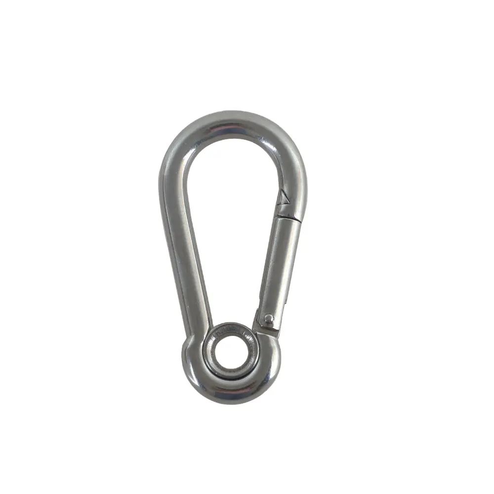 समुद्री सामान तस्वीर हथकड़ी SUS304 Carabiner हुक पर्वत पर चढ़ाई के लिए सुराख़ के साथ