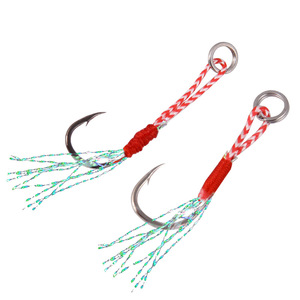 Leurres <span class=keywords><strong>de</strong></span> pêche crochet Triple force plaque <span class=keywords><strong>de</strong></span> <span class=keywords><strong>fer</strong></span> plume crochet unique en acier à haute teneur en carbone crochet <span class=keywords><strong>fort</strong></span> pour la pêche - Product Image 1