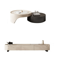 Ensemble de table basse salon nouveauté immeuble de bureaux ensembles de salon autres Muper bois bureau à domicile