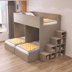 Simple Solid Wood <strong>Bed</strong> <strong>Bed</strong> for E-sports Hotel <strong>Guest</strong> House Hotel - Product Image 6