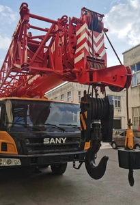 Camion Grue Sany STC800 d'occasion capacité de 80 tonnes Grue mobile d'occasion en bon état avec moteur pompe boîte de vitesses - Product Image 3