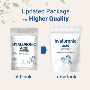 Poudre d'acide hyaluronique végétarienne OEM E, supplément de collagène - Product Image 4
