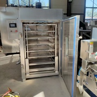 Fumoir Électrique Automatique SUS304 30kg pour Viande, Saucisses, Bacon, Produits de Charcuterie, Certifié CE, Direct Usine
