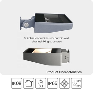 Puce carrée d'inondation extérieure étanche IP65 30W/40W Mini LED pour l'éclairage paysager de piliers de toits de murs de façade de bâtiment - Product Image 2