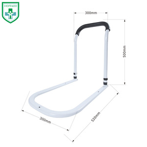 HOPMED Bedside Rail 300x520x500mm Anti-Slip Support Frame For <b>Bed</b> Mobility Assistance - Product Image 1