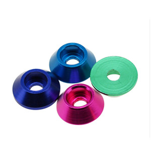 แหวนรองอลูมิเนียม M4 M5 M6 สีสันสดใส แบบฝังหัว สำหรับกระจายแรง - Product Image 3