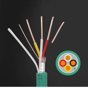 <span class=keywords><strong>Cable</strong></span> <span class=keywords><strong>KNX</strong></span> de 0,8mm, 2 pares, verde, escudo LSZH, bus EIB, par trenzado de cobre sólido, sistema de hogar inteligente <span class=keywords><strong>KNX</strong></span>, Control <span class=keywords><strong>KNX</strong></span>, 2x2x0,8 Mm2 Cables - Product Image 2