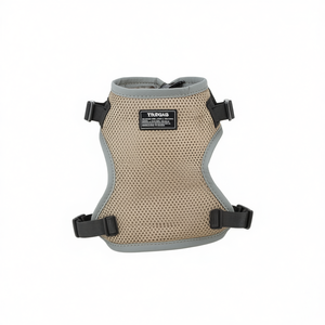 Harnais souple avec laisse en maille taupe pour chien – Équipement de promenade pour animaux de compagnie - Product Image 2