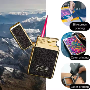 Accendino Antivento Personalizzabile con Logo, Accendino a Gas Butano con Confezione Regalo, Accessori per Fumatori - Product Image 4