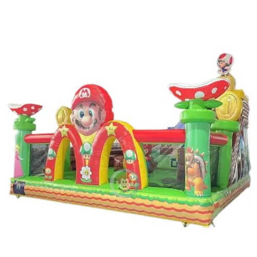 Gonfiabile mario bouncy castle mario bros gonfiabile super mario bros moon jump