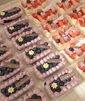Meilleure Vente Emballage Commercial pour Boulangerie Boîte à Gâteau Recyclable pour Mousse et Cheesecake Commande en Gros Livraison Rapide Dessert Gaufré