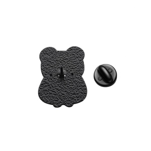 Broches personnalisées en gros au design animalier, broches chat noir polyvalentes, accessoires vestimentaires, épingles de revers, badges - Product Image 3