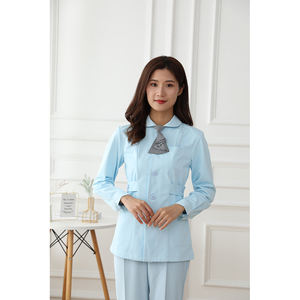 Uniformi Infermieristiche Economiche Rosa e Azzurre, Abbigliamento Medico per Donne, <span class=keywords><strong>Divisa</strong></span> <span class=keywords><strong>Ospedaliera</strong></span> in Cotone e Poliestere, Camici per Infermiere - Product Image 4