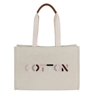 12OZ Custom Printable Canvas Tote Bags Logo Printed <b>Large</b> Capacity Colorful Shopping Cotton - Product Image 6