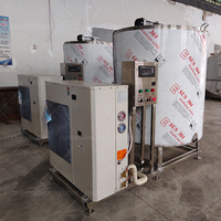 Système de contrôle automatique basse et haute température lot lait crème glacée jus pasteurisateur machine