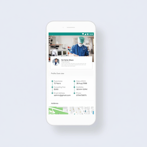 แอพสื่อสารผู้ป่วยหมอที่ขับเคลื่อนด้วย Ai แบบกำหนดเอง - Product Image 1