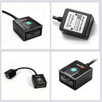 EDOO F43-MRZ 1D 2D QR-Code-Scanner-Modul Festmontage USB RS232 Barcode-Lesegerät für Kiosk und Reisepass