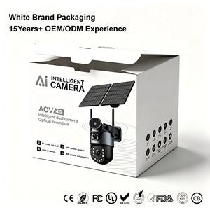 Cámara Inteligente PTZ Inalámbrica para Exteriores con Sensor CMOS, Energía Solar, SIM 4G, <span class=keywords><strong>Zoom</strong></span> Óptico 50X, 6MP, Doble Lente, Audio Bidireccional Automático, OEM ODM - Product Image 2