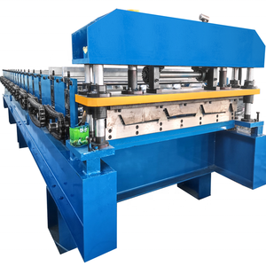 Steel Corrugated Wide <strong>Rib</strong> and Low Profile Roof Sheet Roll <strong>Forming</strong> Machine - Product Image 1