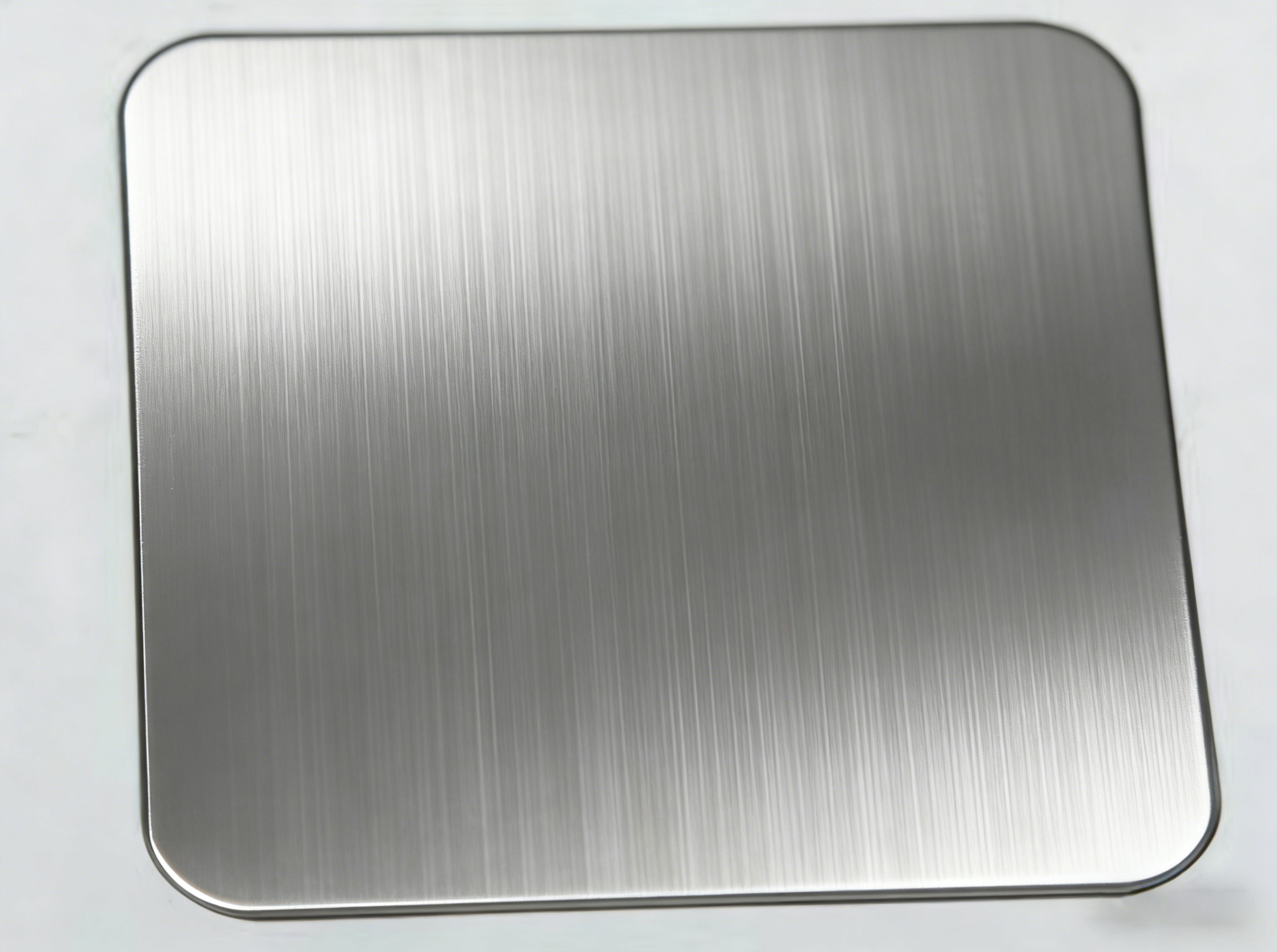 Brushed silver