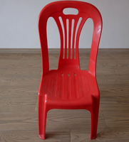 Chaise de jardin empilable en plastique blanc moderne avec accoudoirs et logo en relief pour hôtels XUYI XY-W9