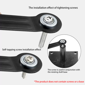 OEM nhà sản xuất Heavy Duty Rocker cơ chế kit, mạ kẽm Rocker cánh tay & mùa xuân tấm cho ngoài trời Rocking Chair thay thế - Product Image 5