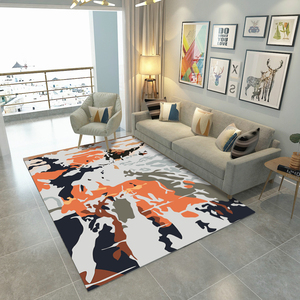 Tapis antidérapant imprimé numérique 3d Tapis de salon et de chambre à coucher Tapis imprimé personnalisé - Product Image 2