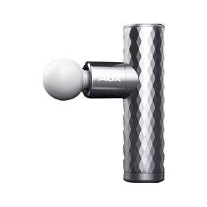 Pistolet de massage professionnel AUX Fascia Gun pour les muscles, massage du cou, électrique, rechargeable par USB, moteur sans balais, argent - Product Image 1