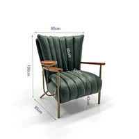 Chaise longue de style médiéval inspirée de l'harpe, en cuir véritable ciré à l'huile, fauteuil artisanal forgé à la main