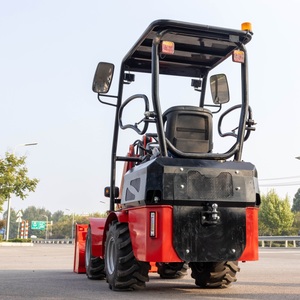 LIVRAISON GRATUITE Mini chargeuse sur pneus diesel CE Epa Moteur Kubota Mini chargeuse sur chenilles 500 KG 1 tonne Mini chargeuse sur roues à vendre - Product Image 6