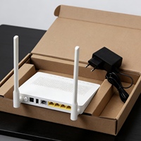 Módem ONT GPON FTTH Echolife EG8141A5 ONU Equipo de Fibra Óptica WiFi 4 Puertos LAN Inalámbrico